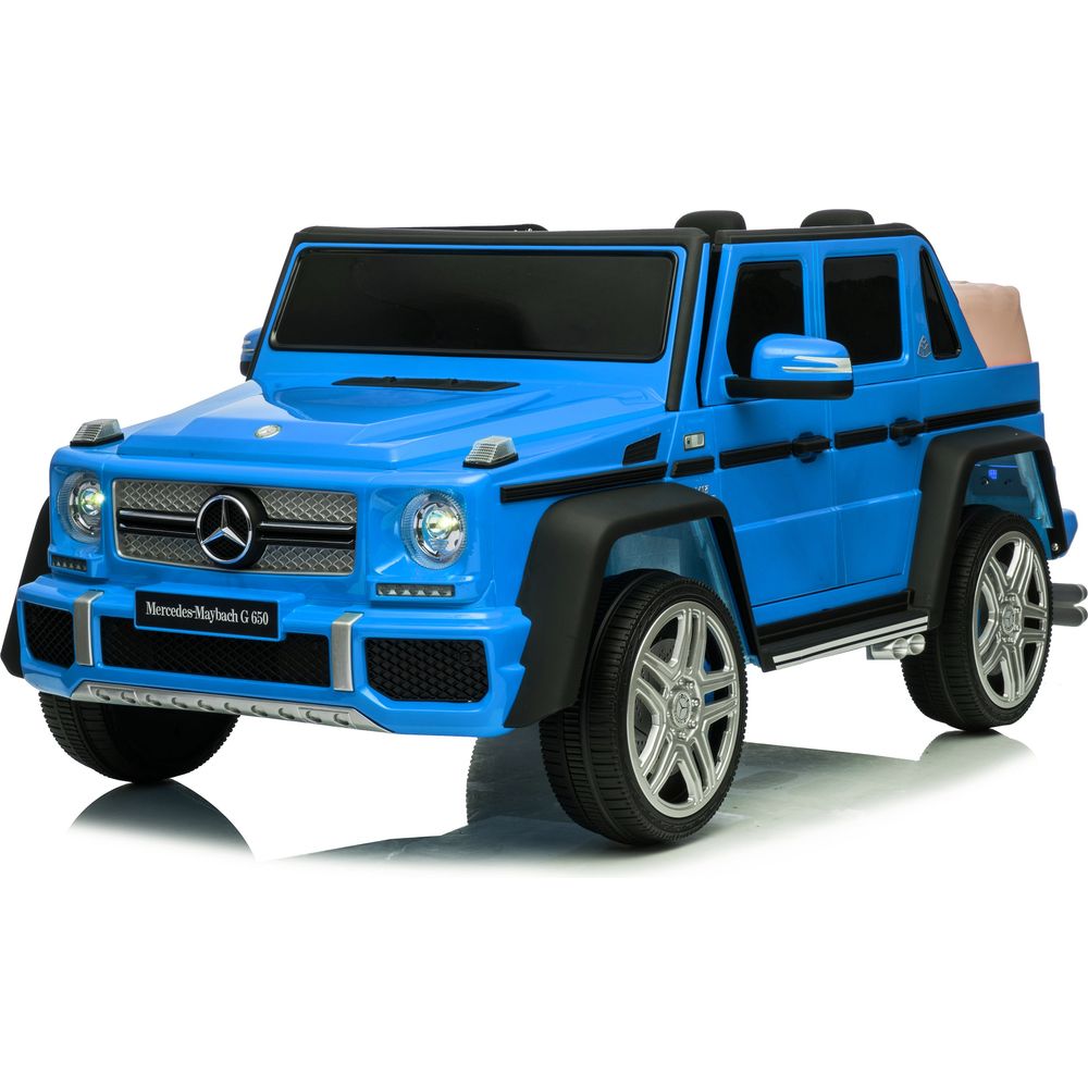 12V Mercedes Maybach G650 Landaulet 1-Seater Ride-On Car - Blue