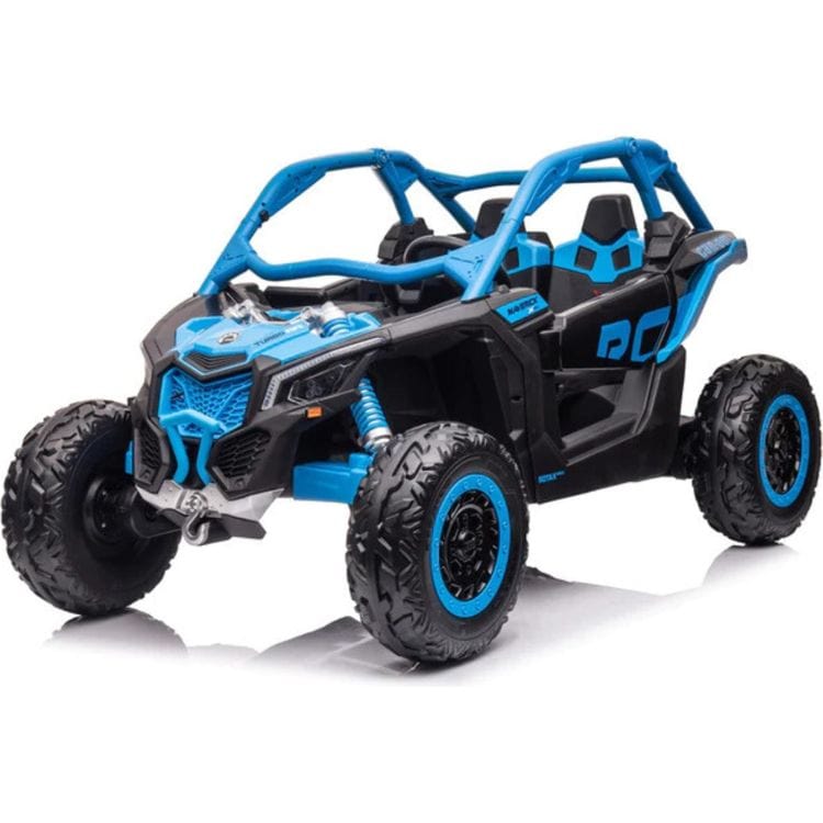 2x24V 4x4 Can Am Maverick 2 Seater Ride on UTV - Blue