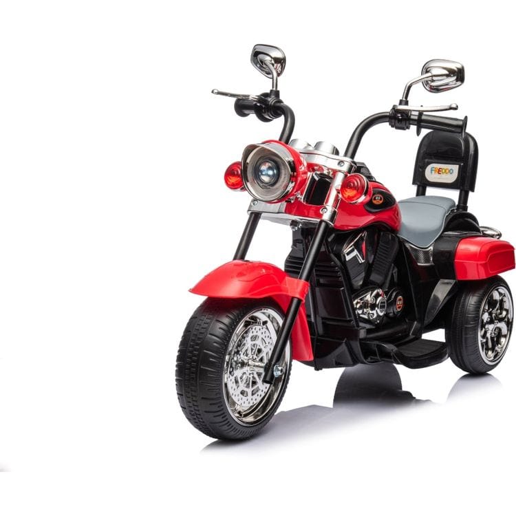 6V Freddo Toys Chopper Style Ride on Trike - Red