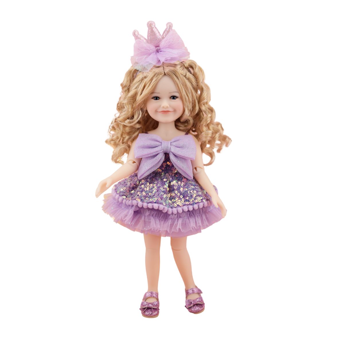 Birthday Siblies Doll - Fair Skin, Purple Dress