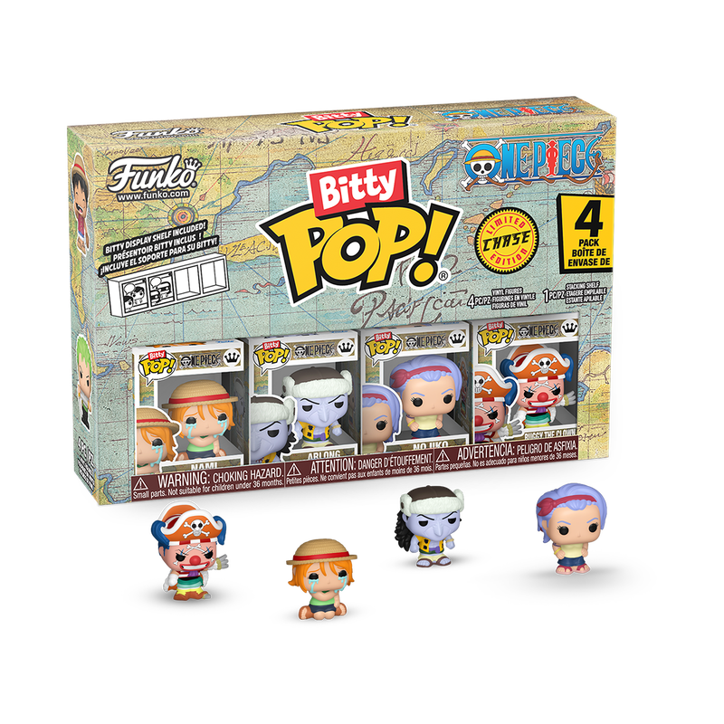Bitty Pop! One Piece 4-Pack Series 2
