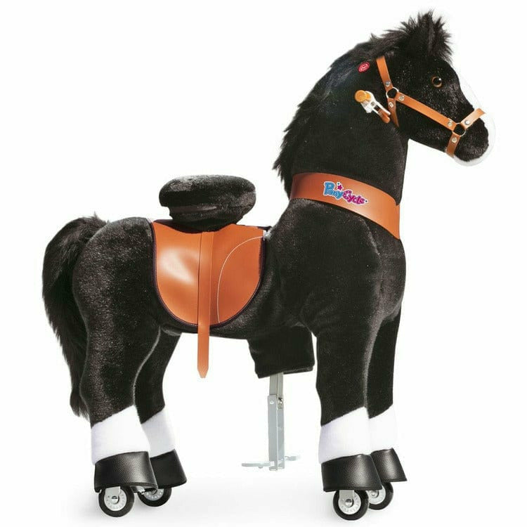 Black Model U Ride-On Horse - 7+ Years