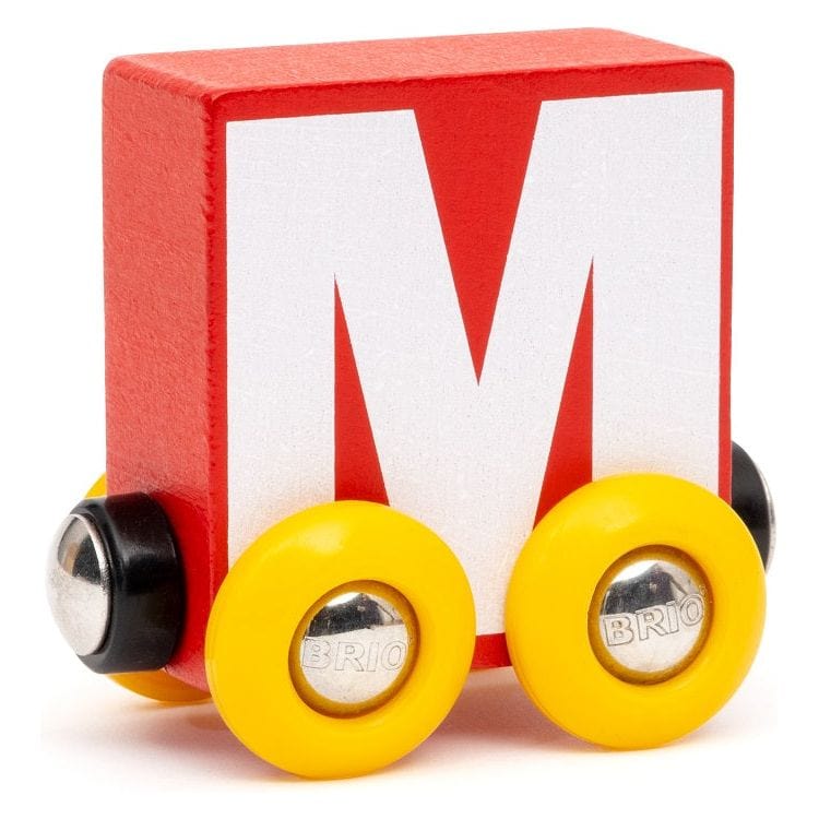 Brio Alphabet Letter Train - "M"
