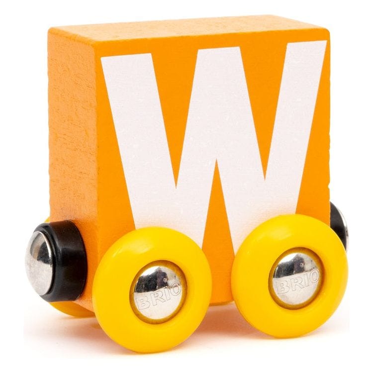Brio Alphabet Letter Train - "W"