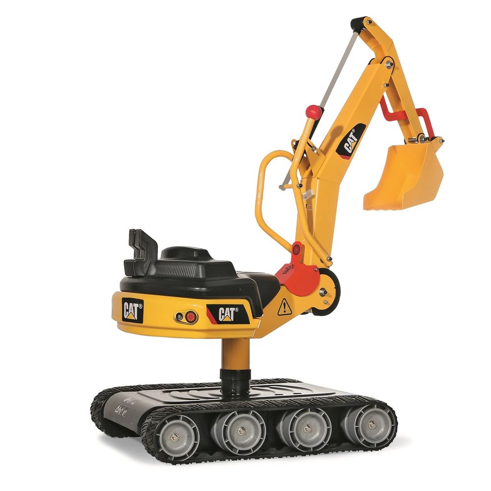 CAT Metal Ride-On Digger