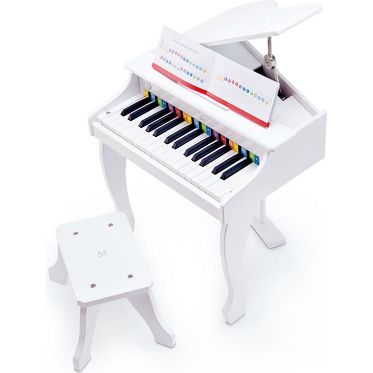 Deluxe Grand Piano - White