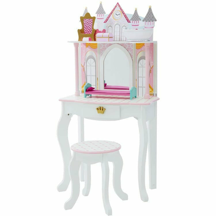 Dreamland Castle Play Vanity Set - White / Pink