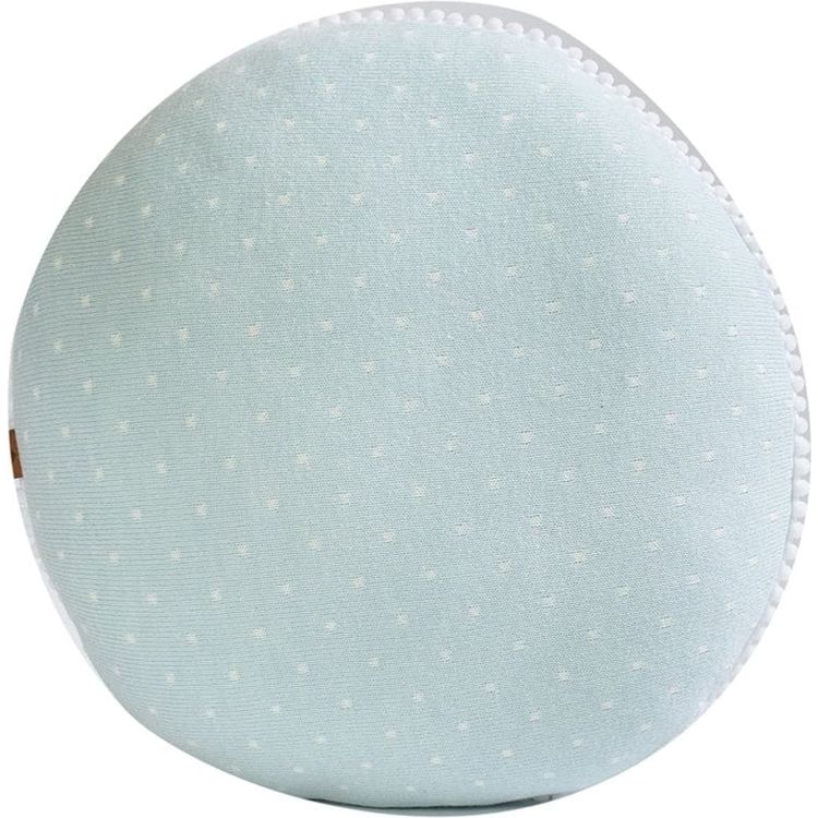 Circle Pillow - Blue