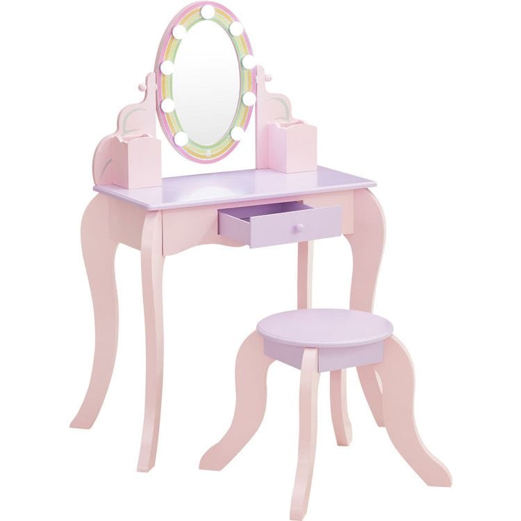 Fantasy Fields Little Princess Rapunzel Vanity with LED Mirror