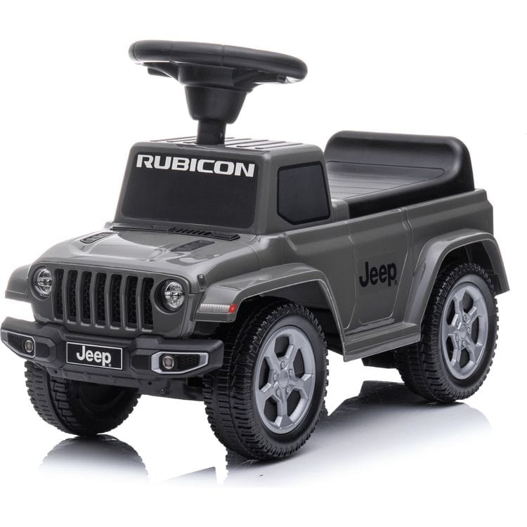 Jeep Rubicon Foot to Floor Ride On - Grey