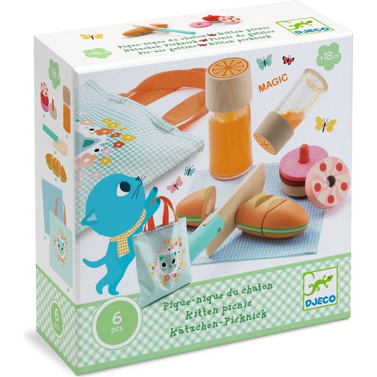 Kitten's Picnic Pretend Play Set