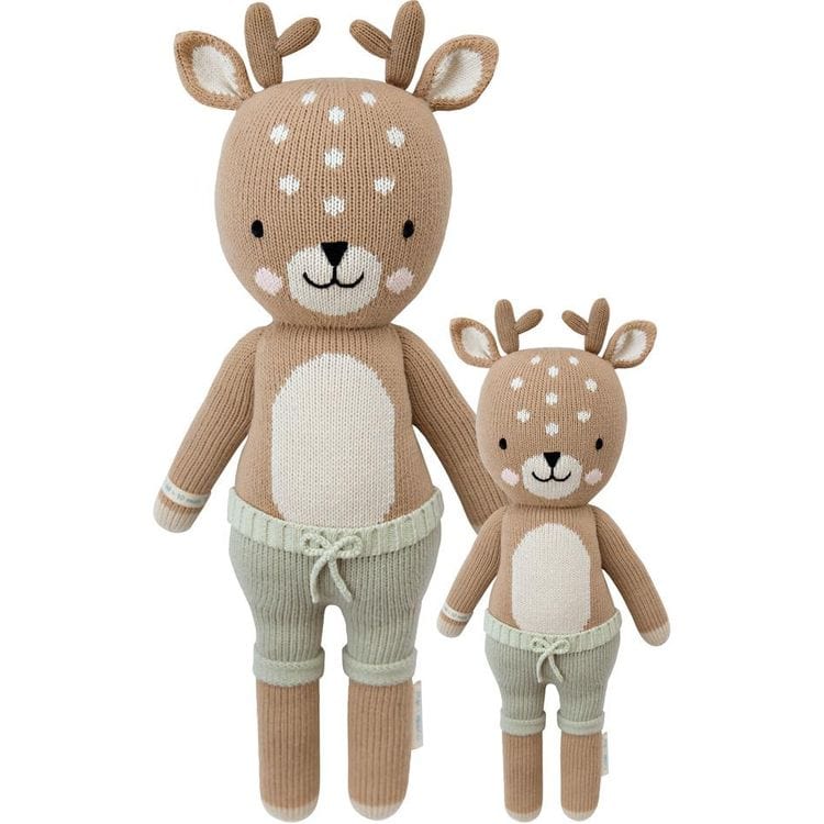 Little 13" Elliott the Fawn Hand-Knit Doll