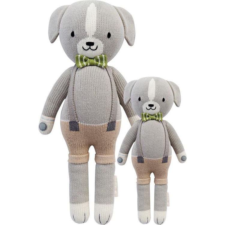 Little 13" Noah the Dog Hand-Knit Doll