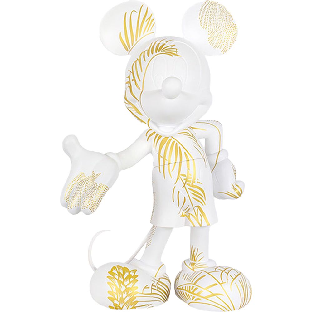 Mickey Mouse 12" Star Style Martyn Lawrence Bullard Figurine - White & Gold