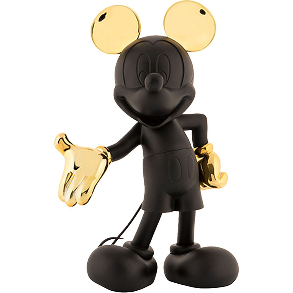 Mickey Mouse Welcome 12" Studio Figurine - Black & Gold
