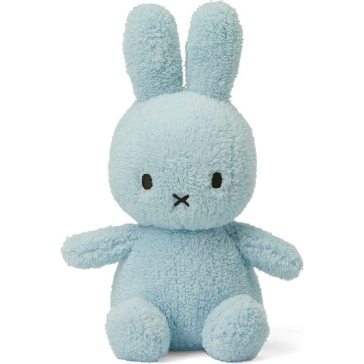 Miffy Sitting Terry Light Blue 9"