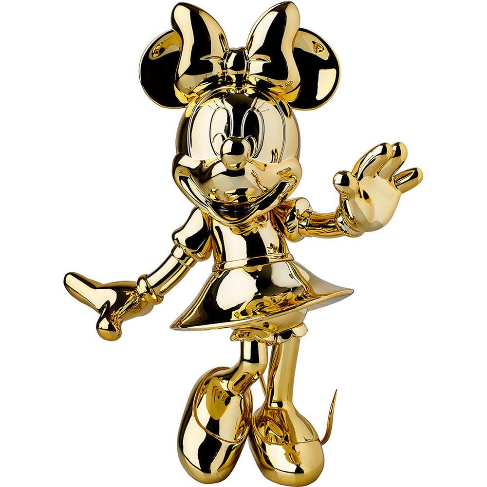 Minnie Mouse 12" Welcome Studio Figurine - Gold