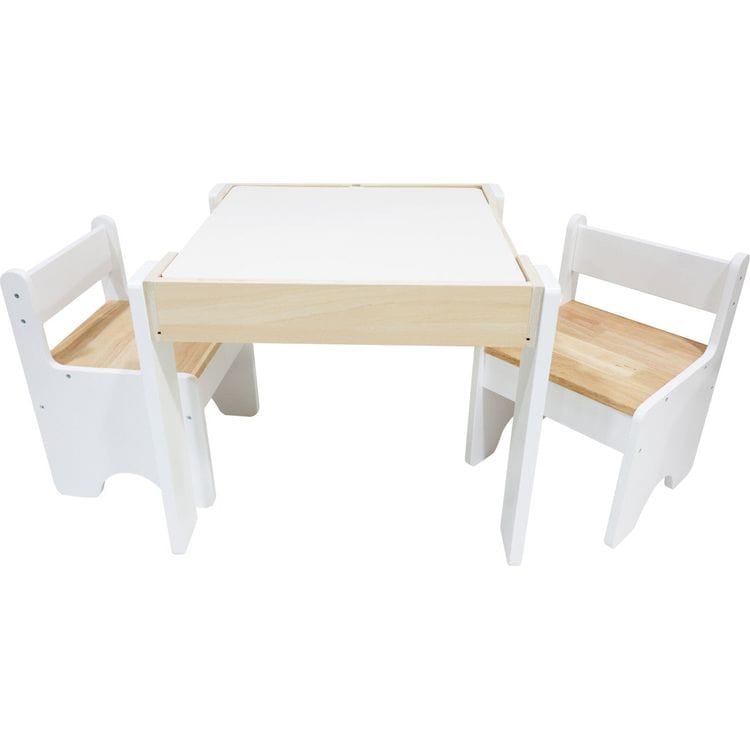Multi-Activity Table with Reversible Tabletop & Chairs Set