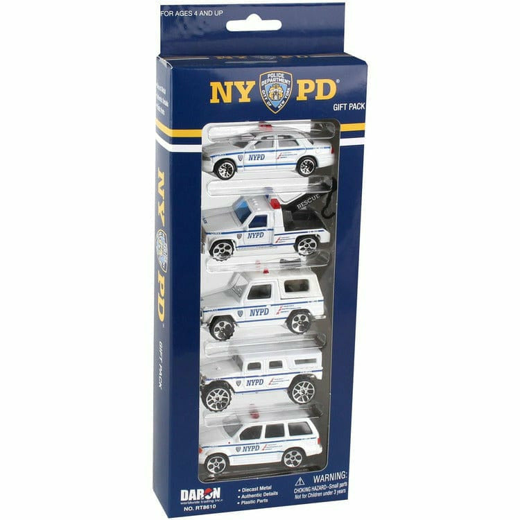NYPD 5-Piece Vehicle Gift Pack