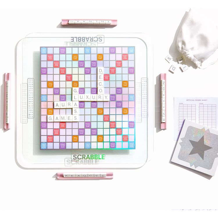 Scrabble Aura Glass Edition