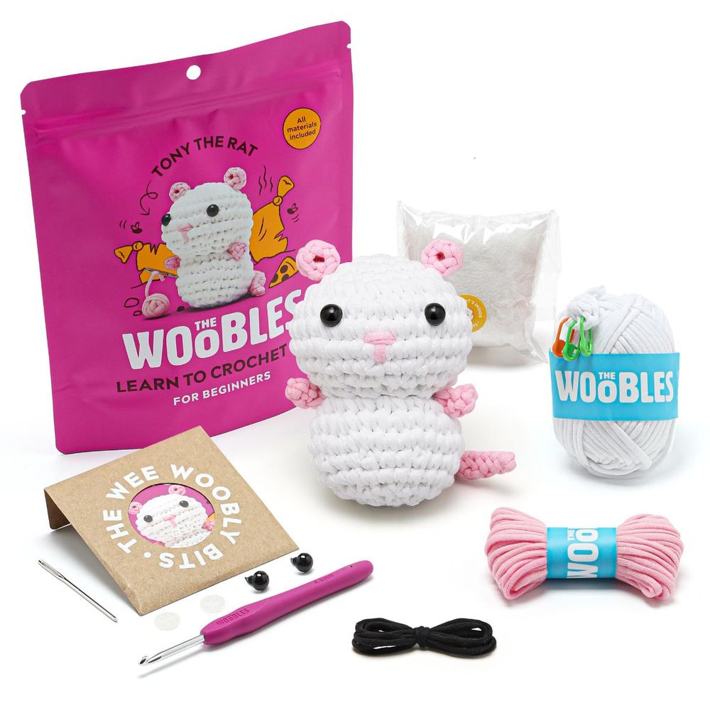 Tony the Rat Learn to Crochet Kit