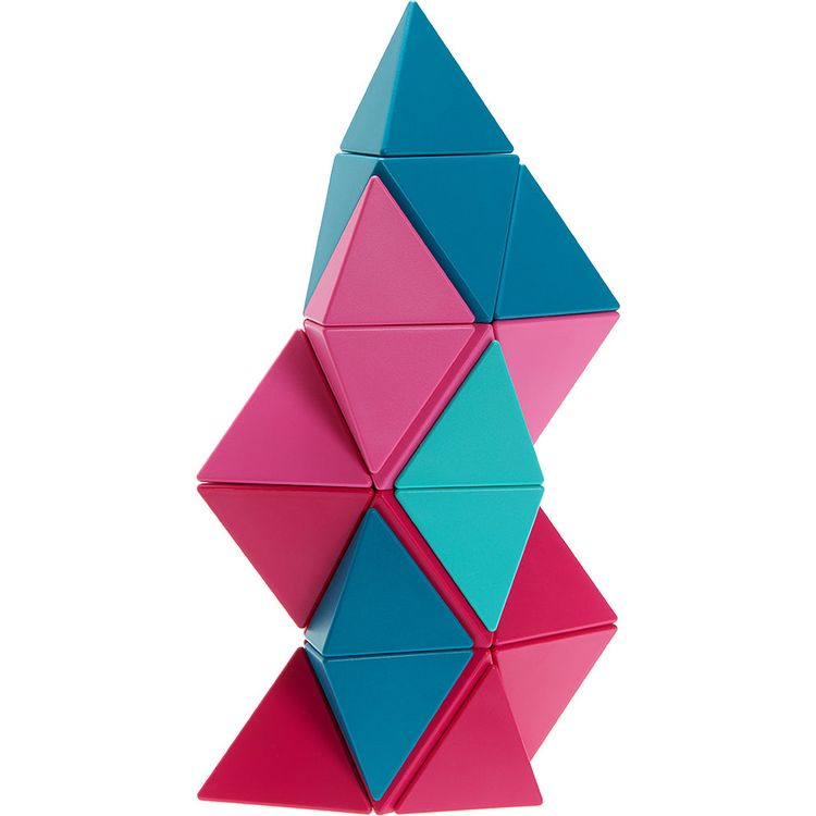 Trido Flamingo Medium Magnet Building Set - 24 Pieces