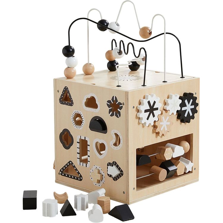 Wooden Activity Busy Box